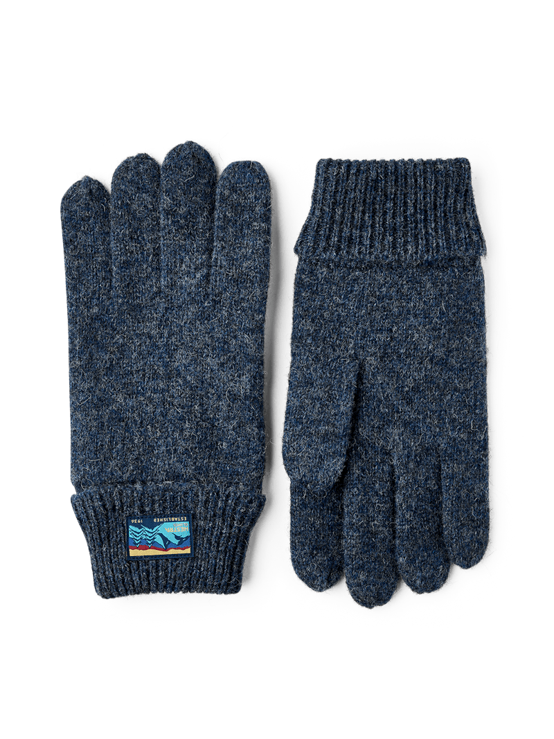 Raggwool Gloves Navy