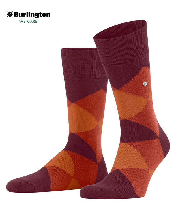 Clyde Socks Silent Burgundy