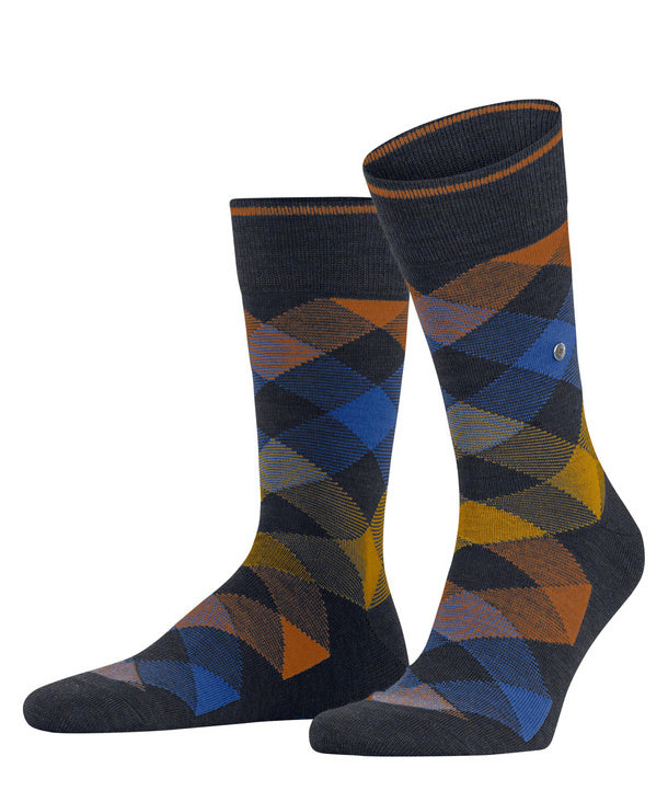 Fashion Newcastle Melange Socks Cobalt