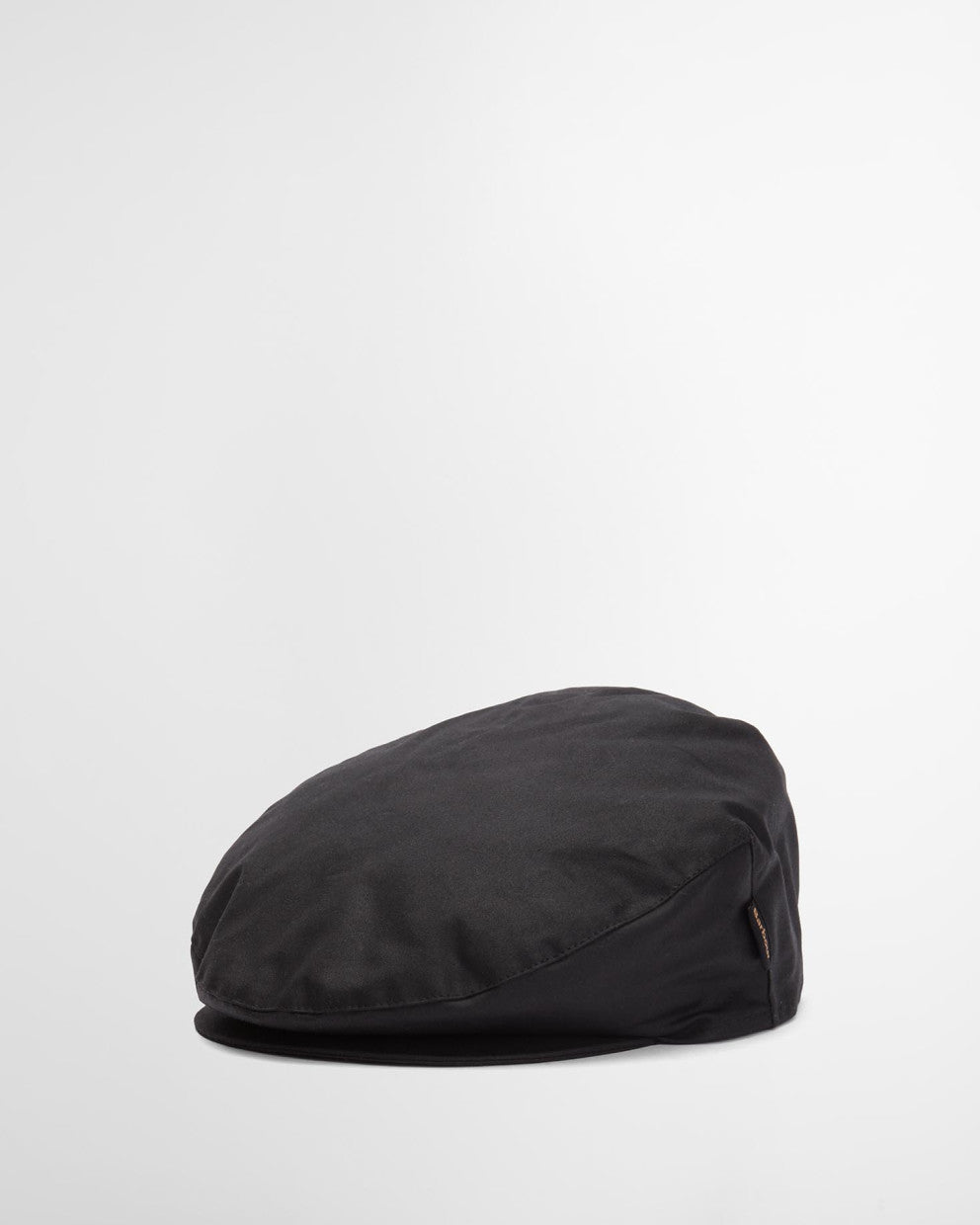 Cheviot Waxed Flat Cap Black/Classic