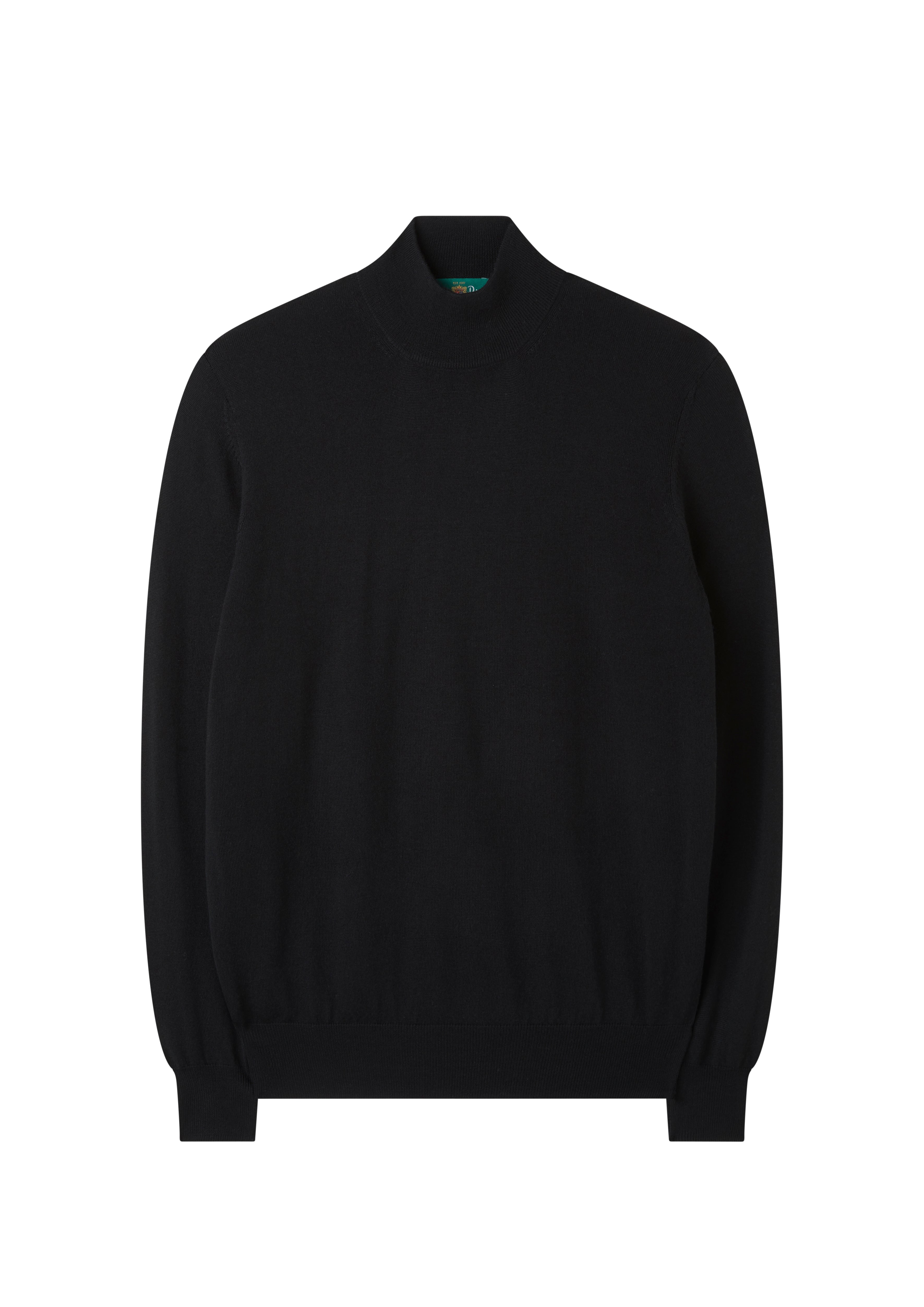 Pendeen Long Sleeve Mock Neck Black