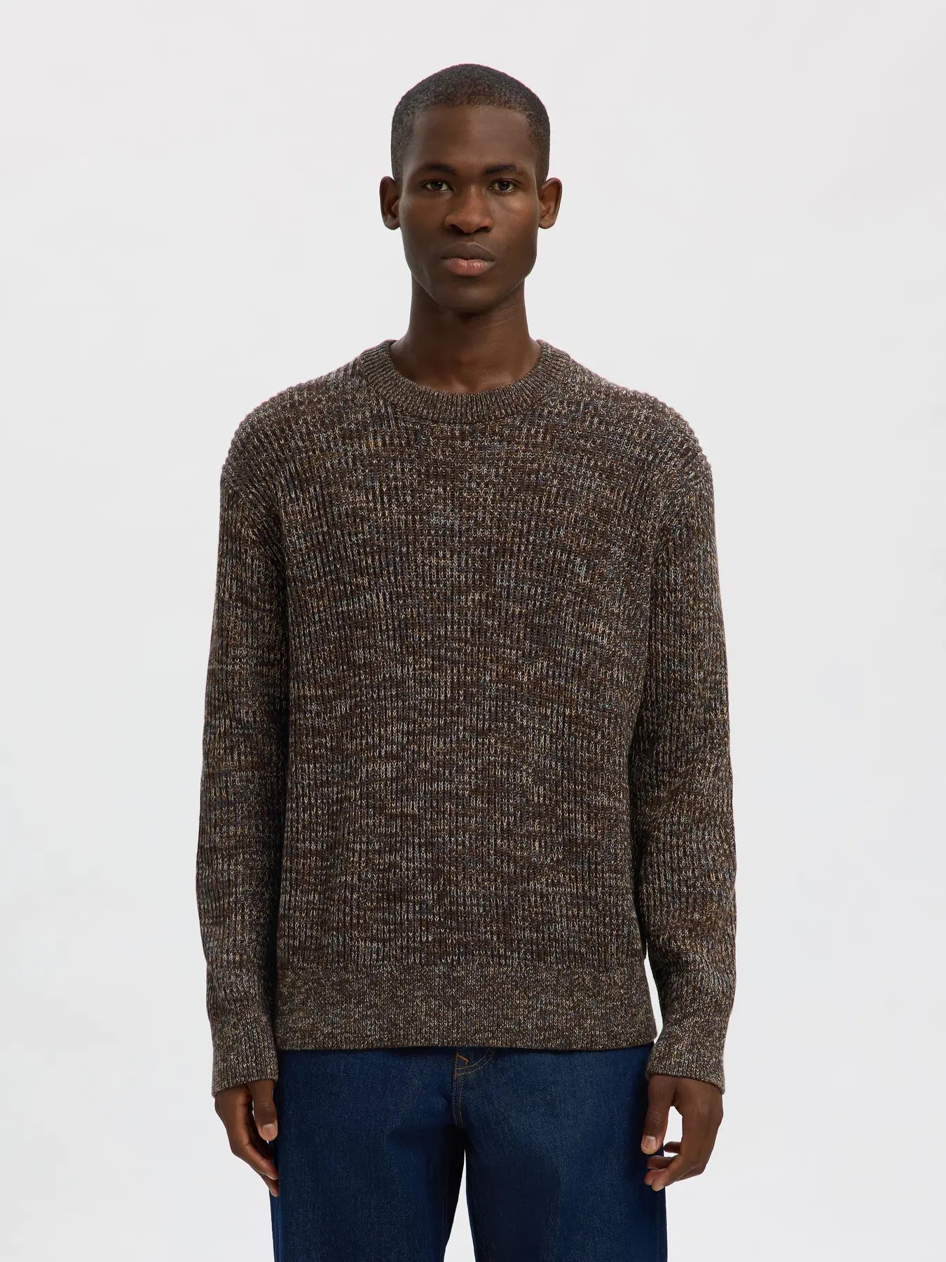 Tilum LK Knit Relaxed Crew Neck Demitasse Twist