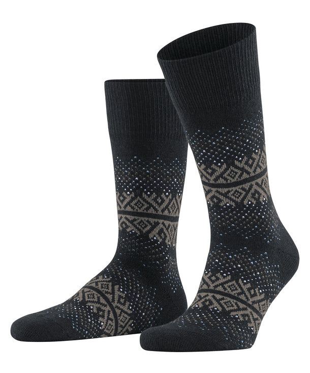 Black Inverness Mens Socks