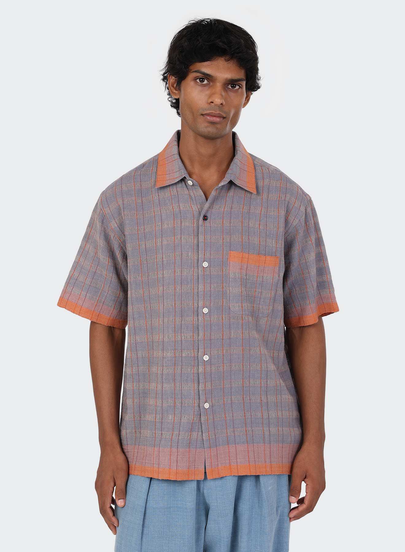 Corey Shirt With Selvedge Detailing