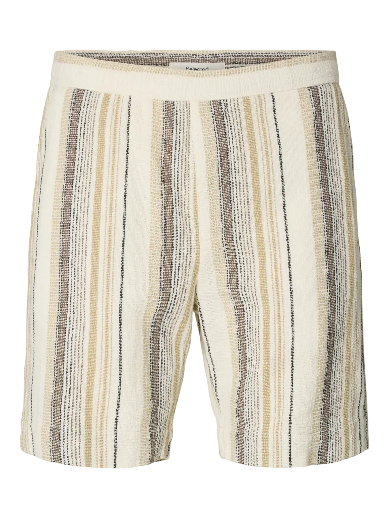 Regcal Shorts Egret/Brown Multi