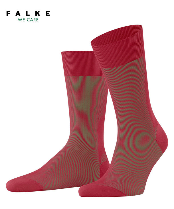 Fine Shadow Mens Socks Red Crab