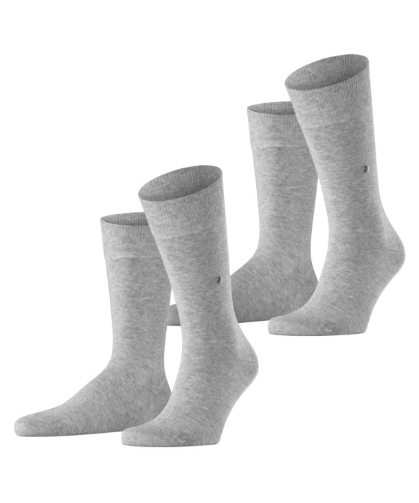 Everyday Socks 2 Pack Light Grey