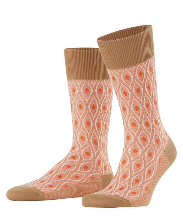 Fashion Seaside Chic Mens Socks Sesame