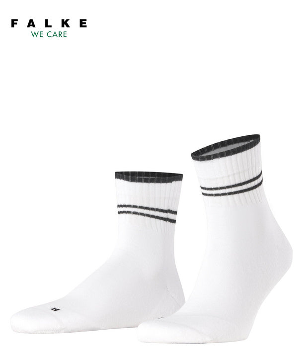 Run Rib Legacy Unisex Short Socks Off White