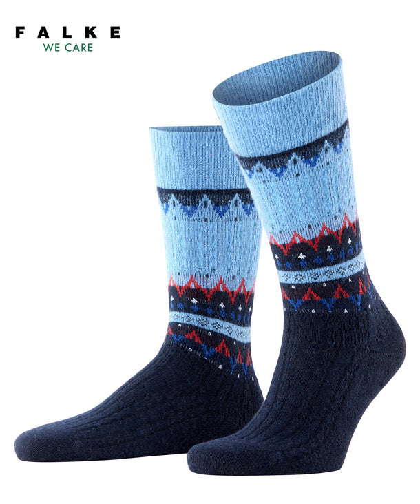 Norseman Socks Navy/Light Blue