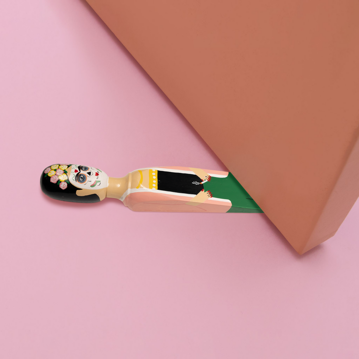 Freeda Dia De Muertos Door Stopper