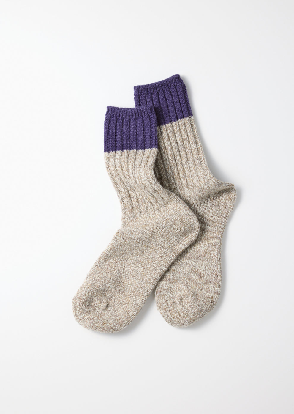 Merino Wool Ragg Socks D Blue