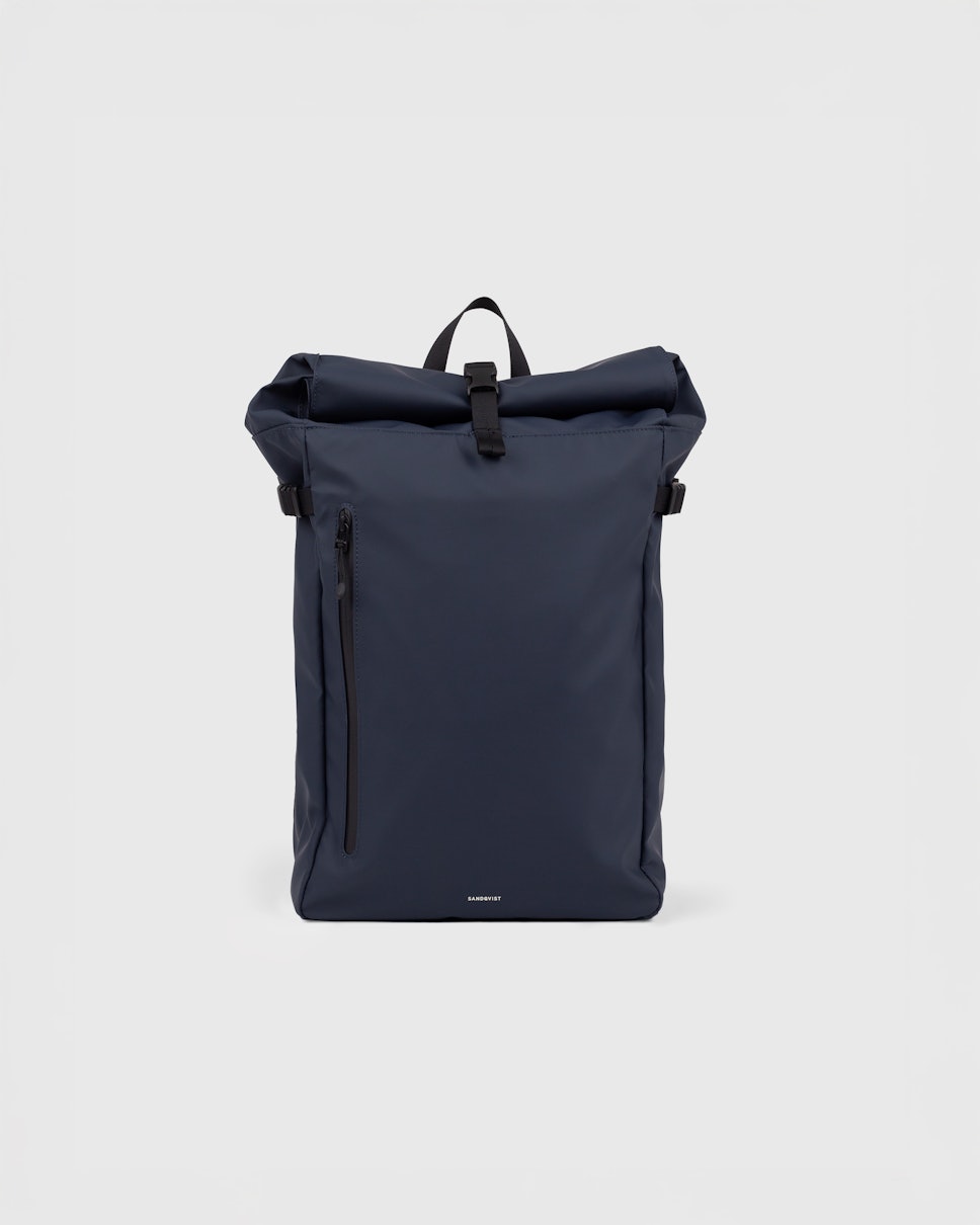 Stream Slim Rolltop Backpack Navy M