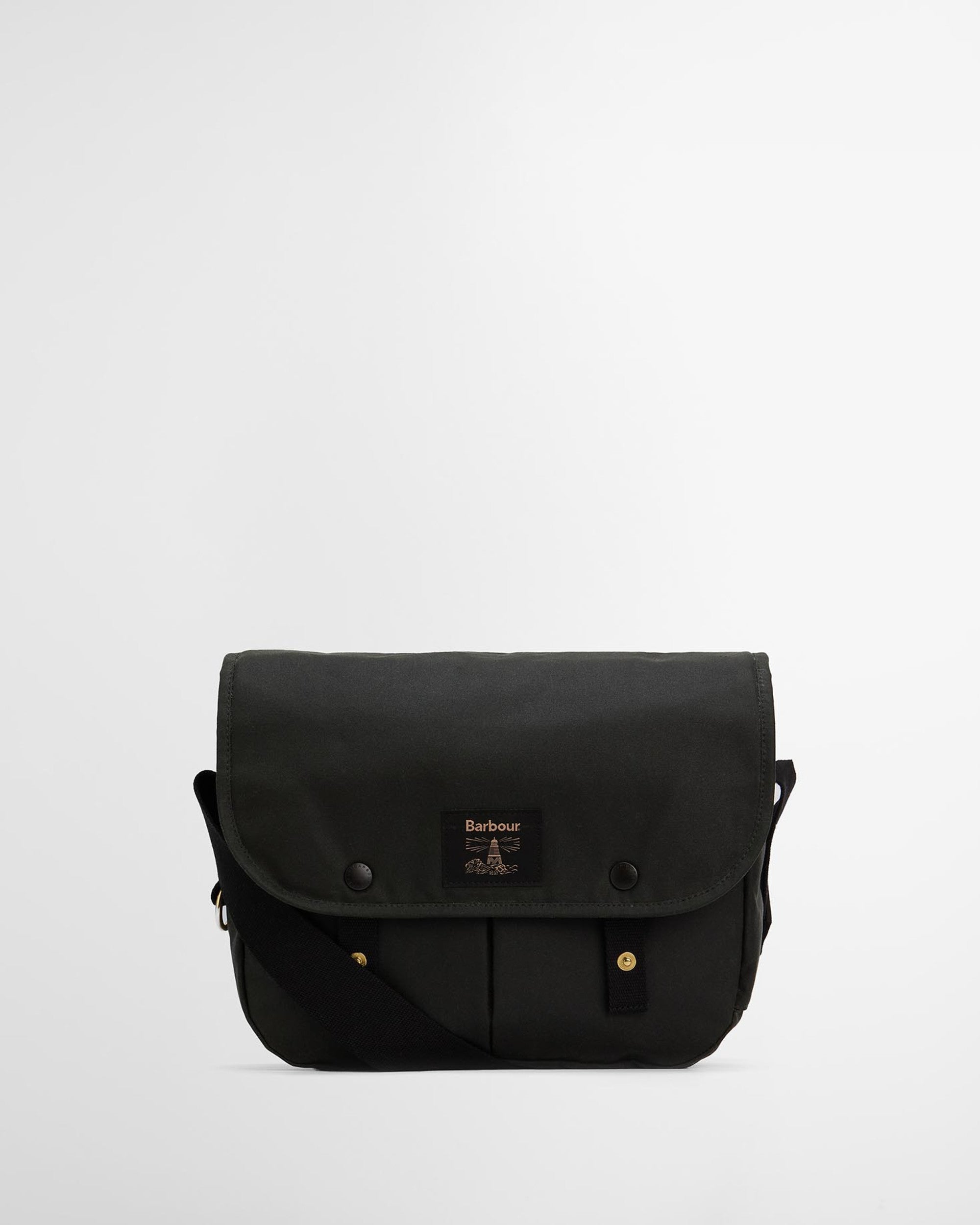 Field Waxed Riever Crossbody Bag Sage