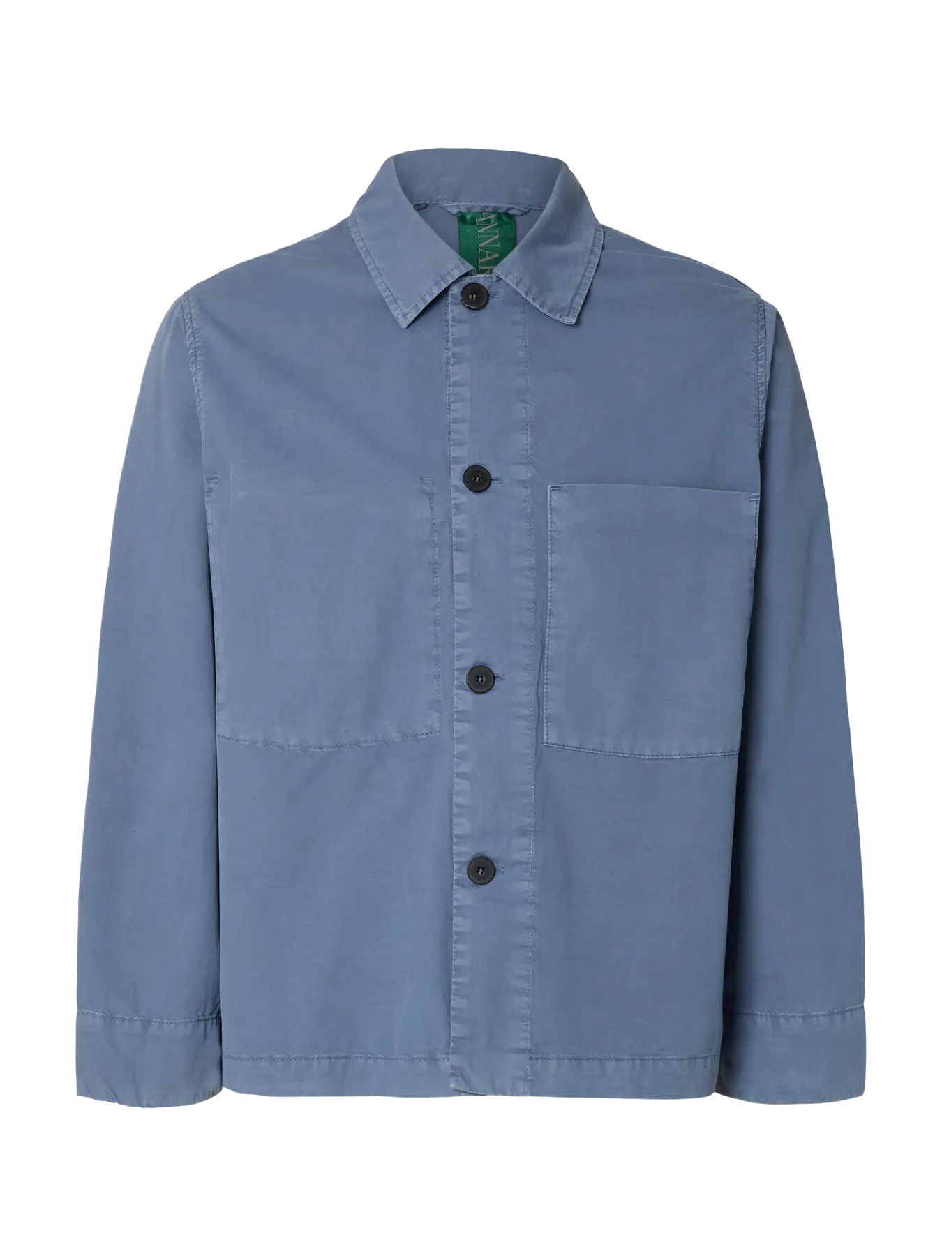 Harki LW GMT Dyed Overshirt Dusty Blue