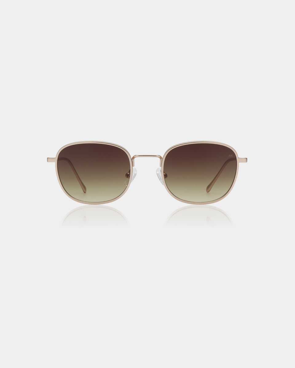 Hello Sunglasses Matte Gold