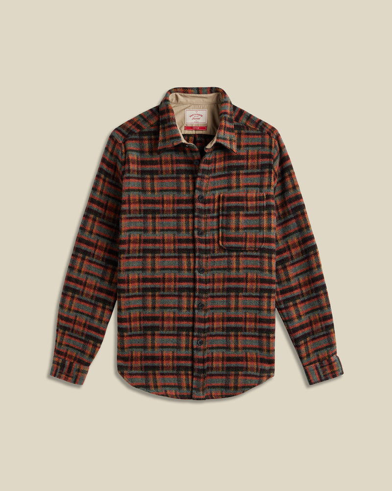 Abstract Geometric Overshirt