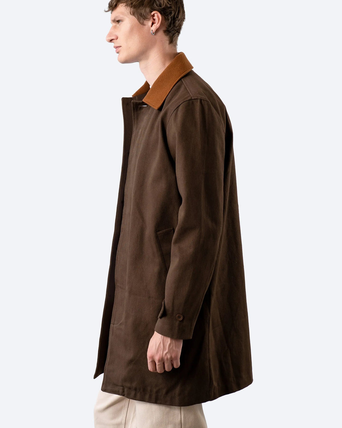 Bell Mac Coat Dark Brown