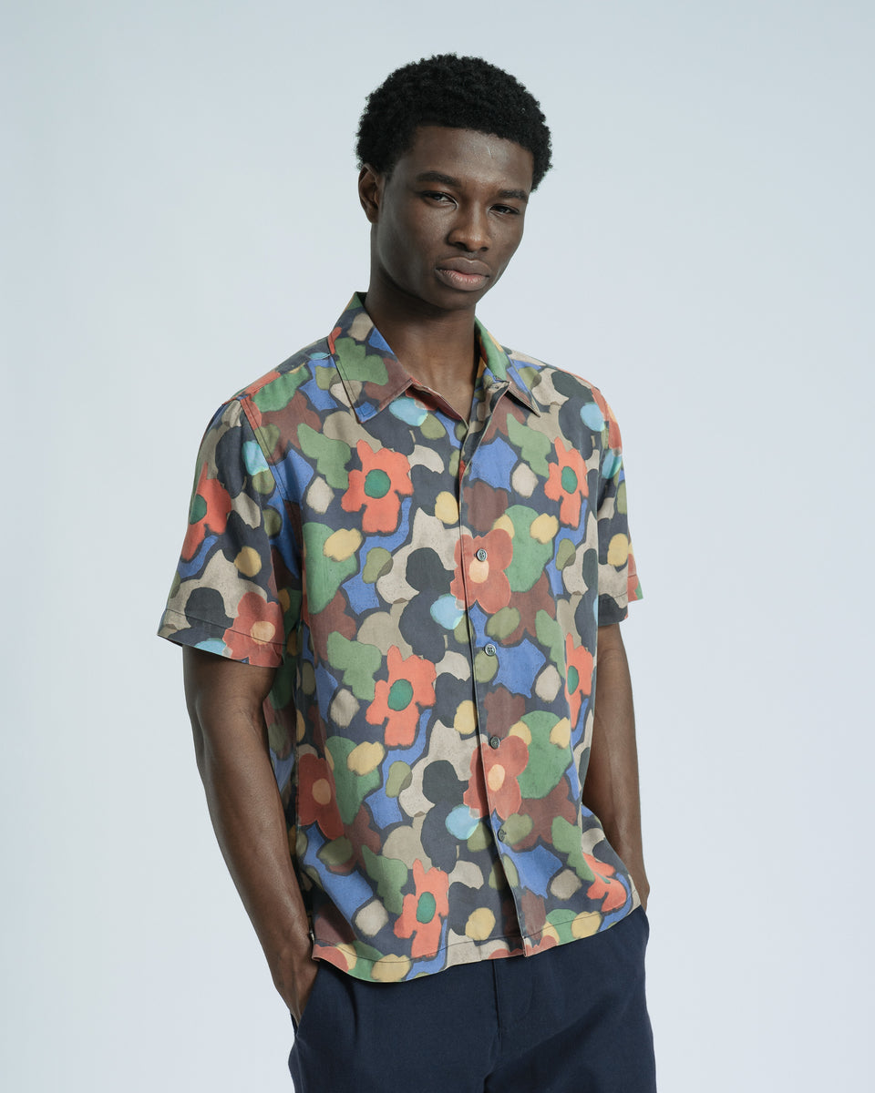 Busey Shirt Yami Floral Red/Multi