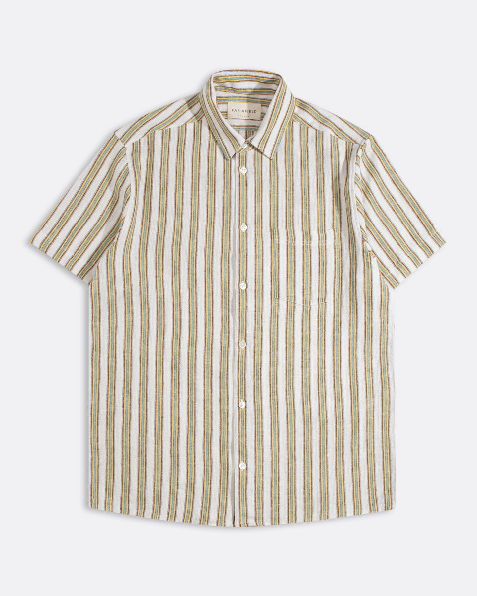 Classic Shirt Canopy Stripe White/Multi