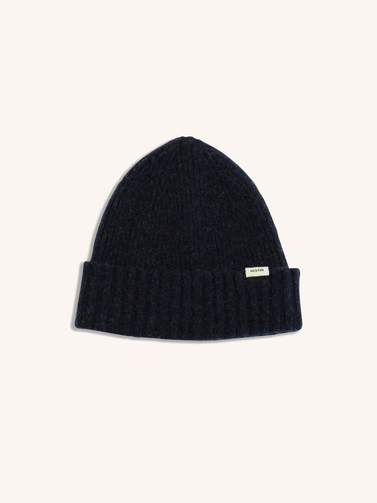 Balloch Beanie Lambswool Dark Navy