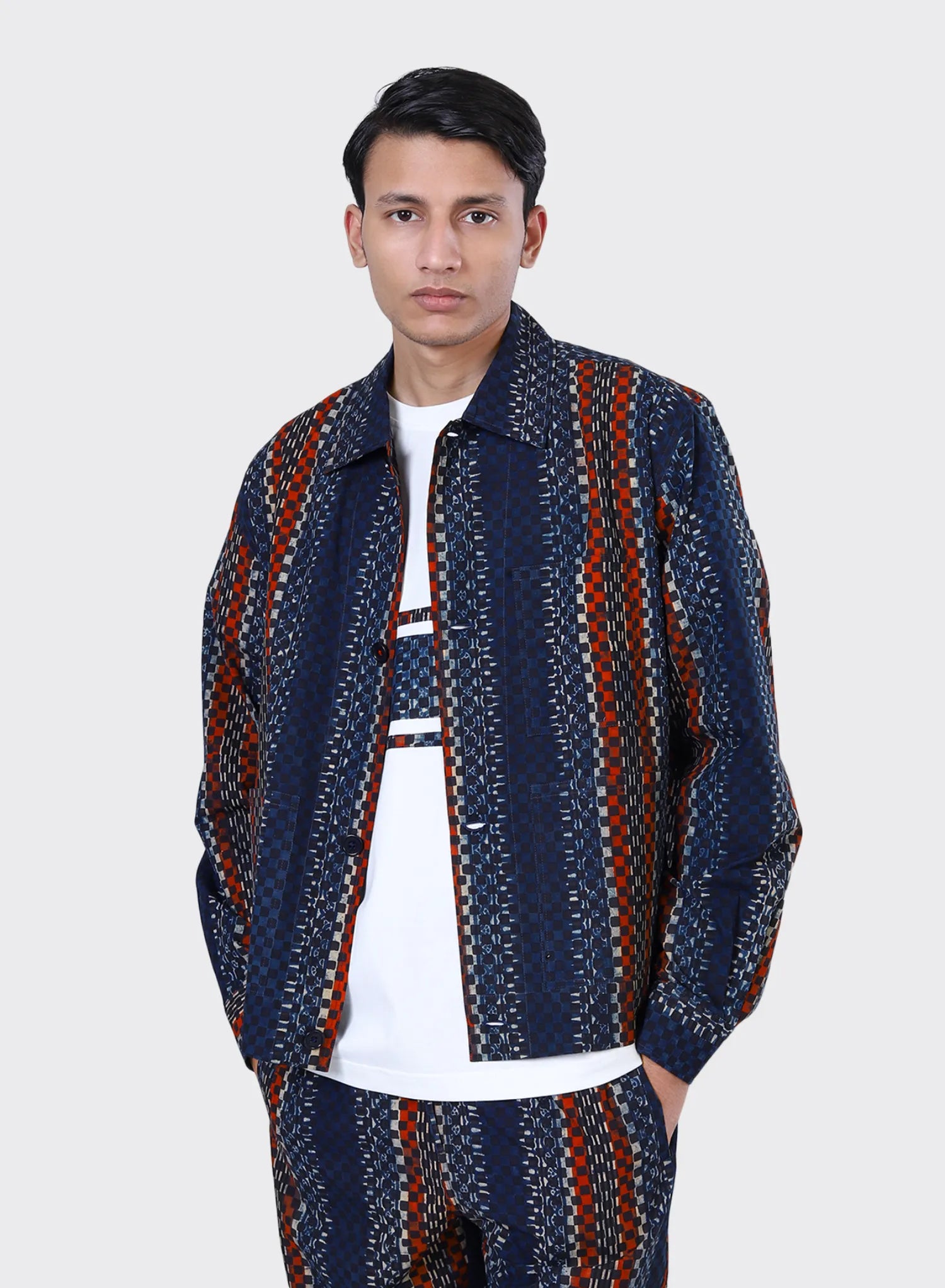 Bodhi Jacket Ajrakh AJK22