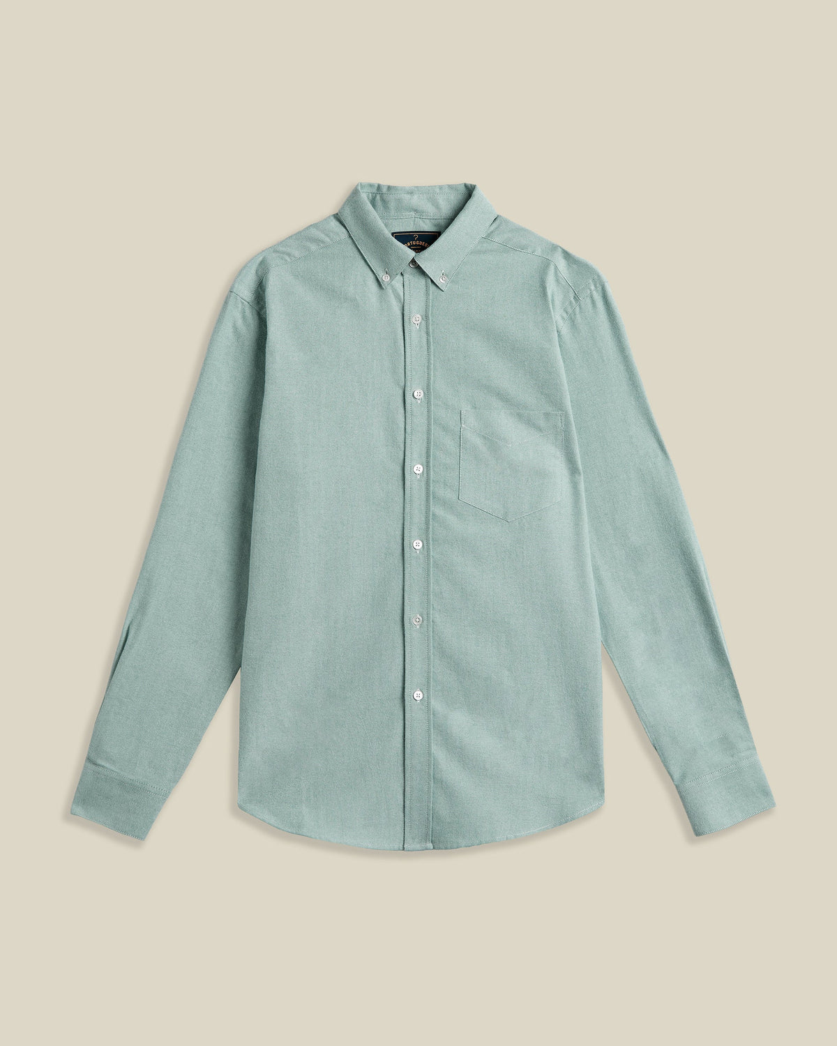Brushed Oxford Shirt Green