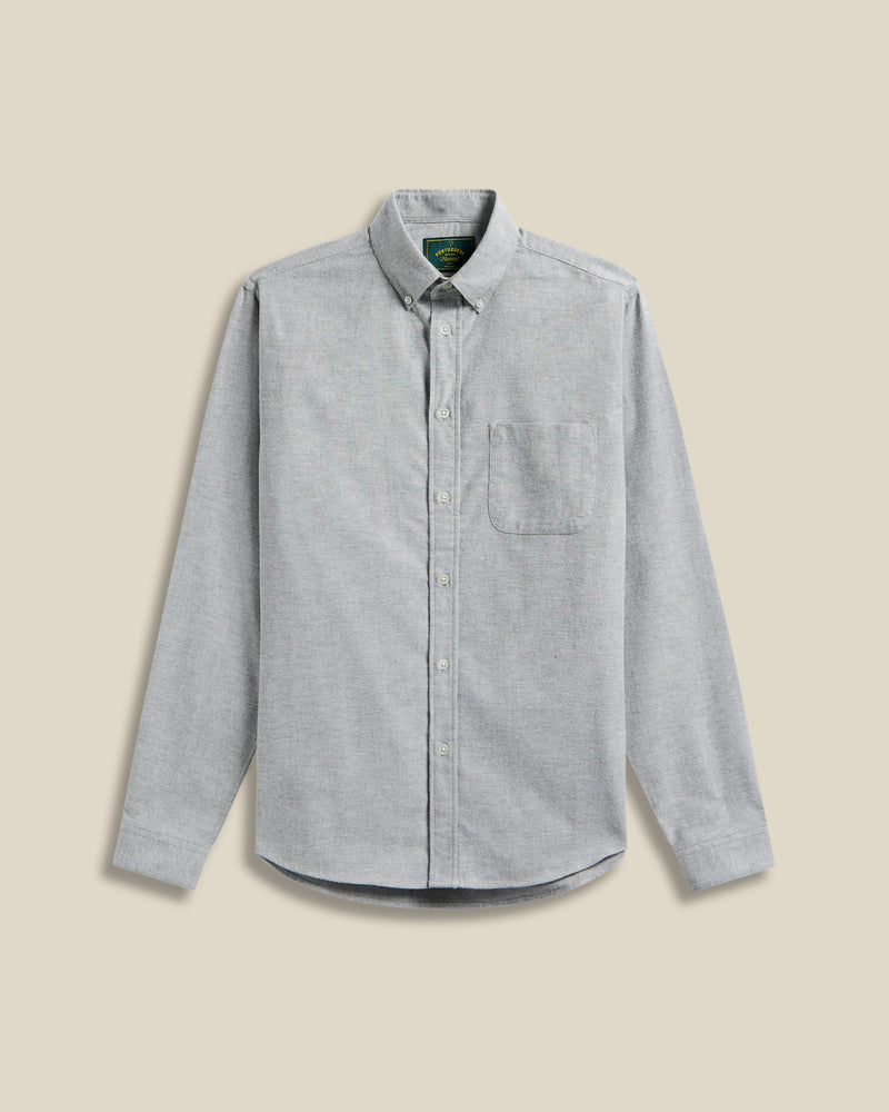 Brushed Oxford Shirt Moss Green