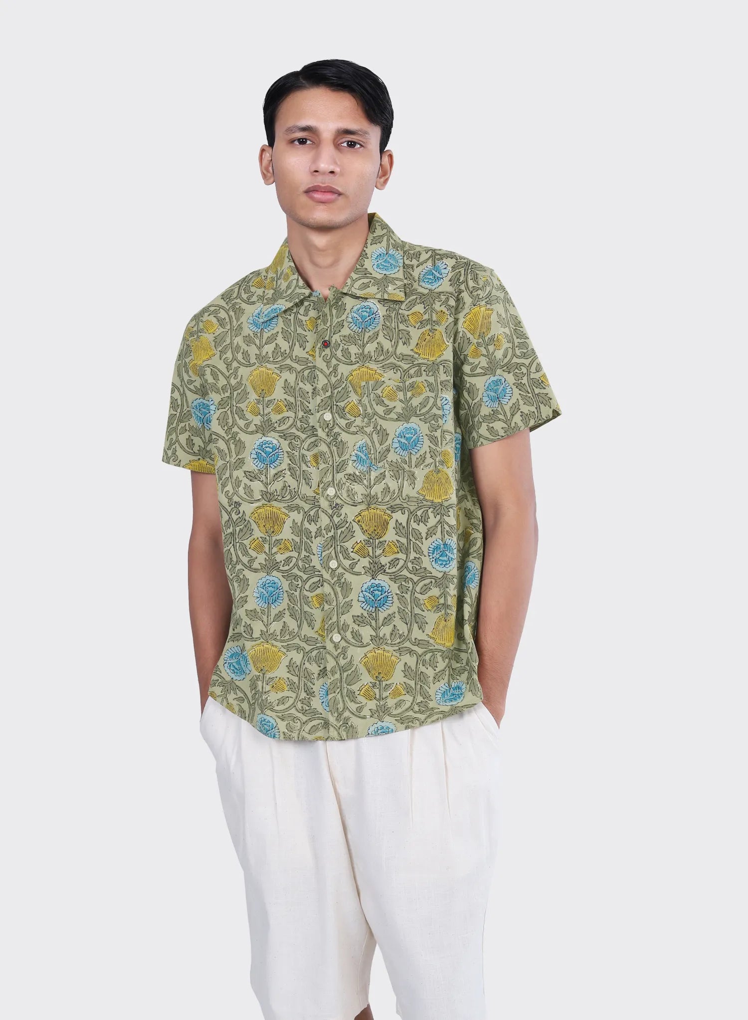 Chintan Blockprint BP137 Shirt