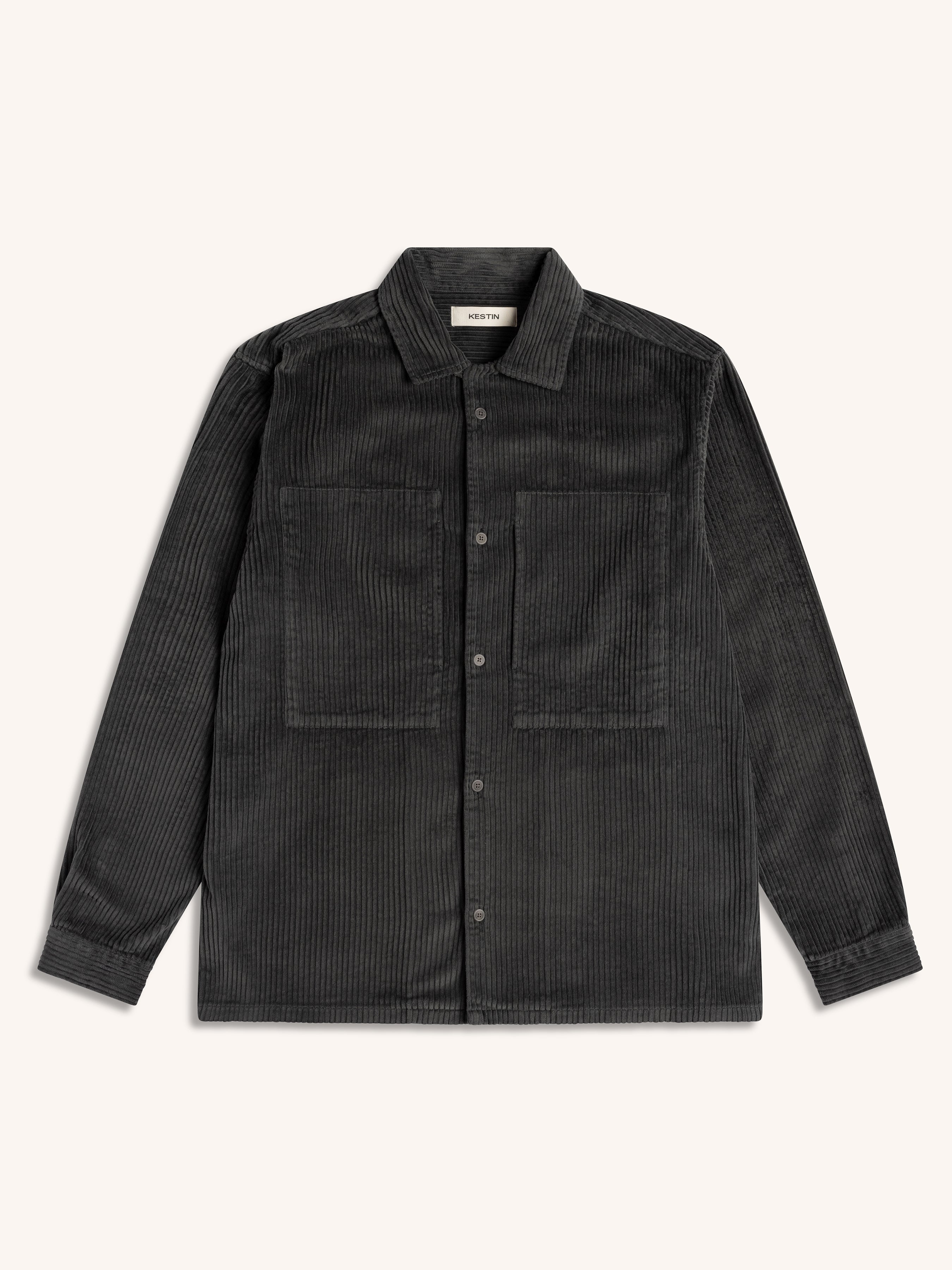 Durno Overshirt Charcoal 5W Corduroy