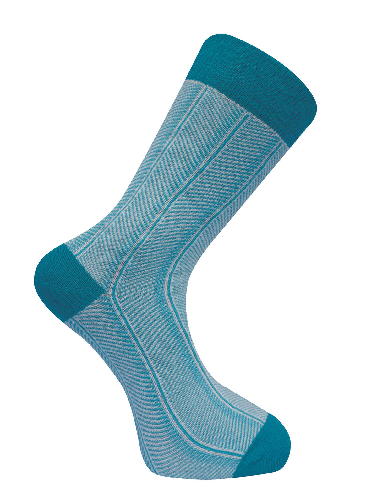 Herringbone Socks Teal
