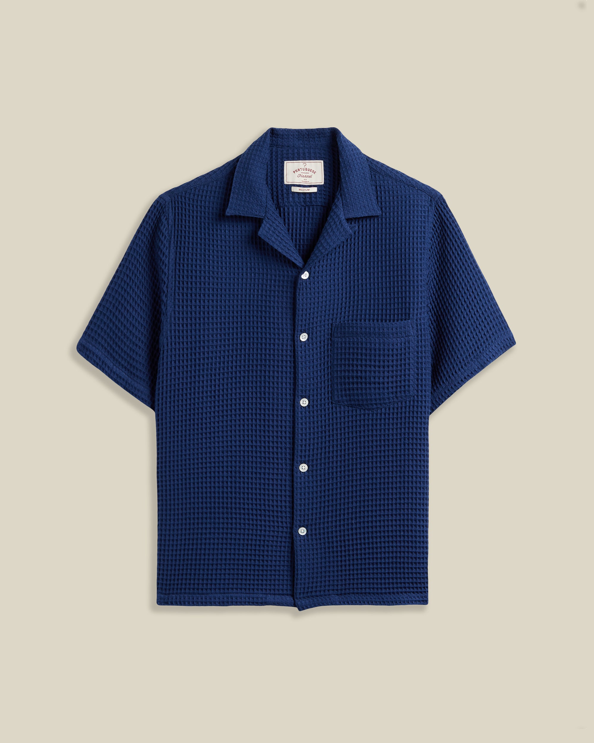 Honey Comb Shirt Blue