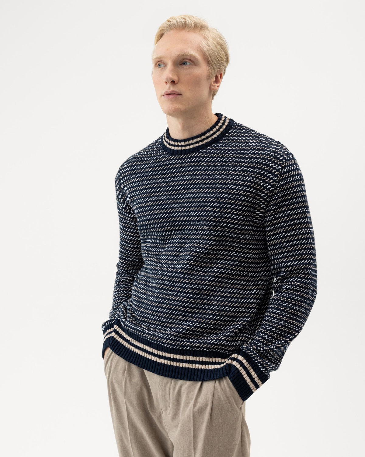 Neil Crew Navy/Multi