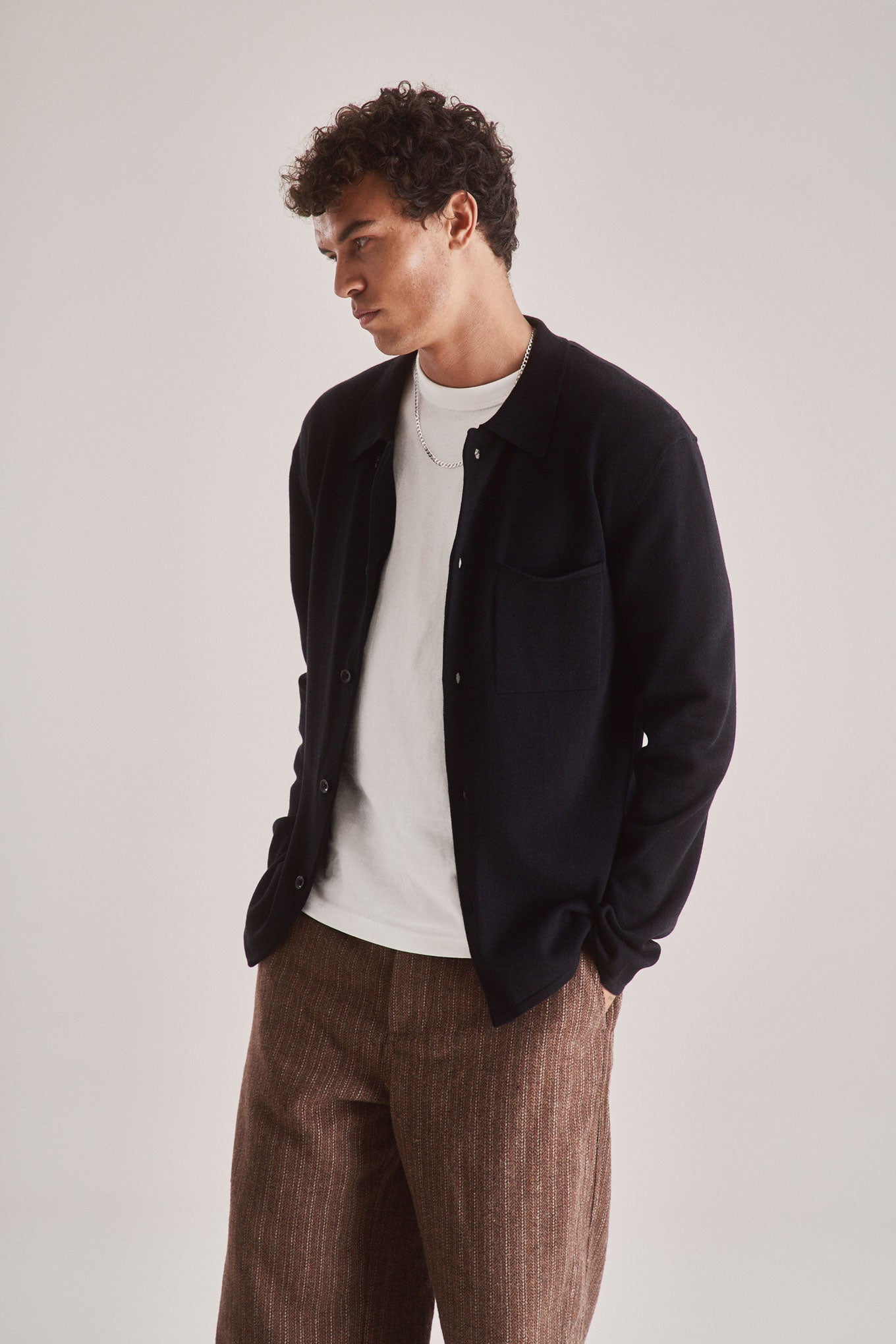 Hardy Cardigan Black