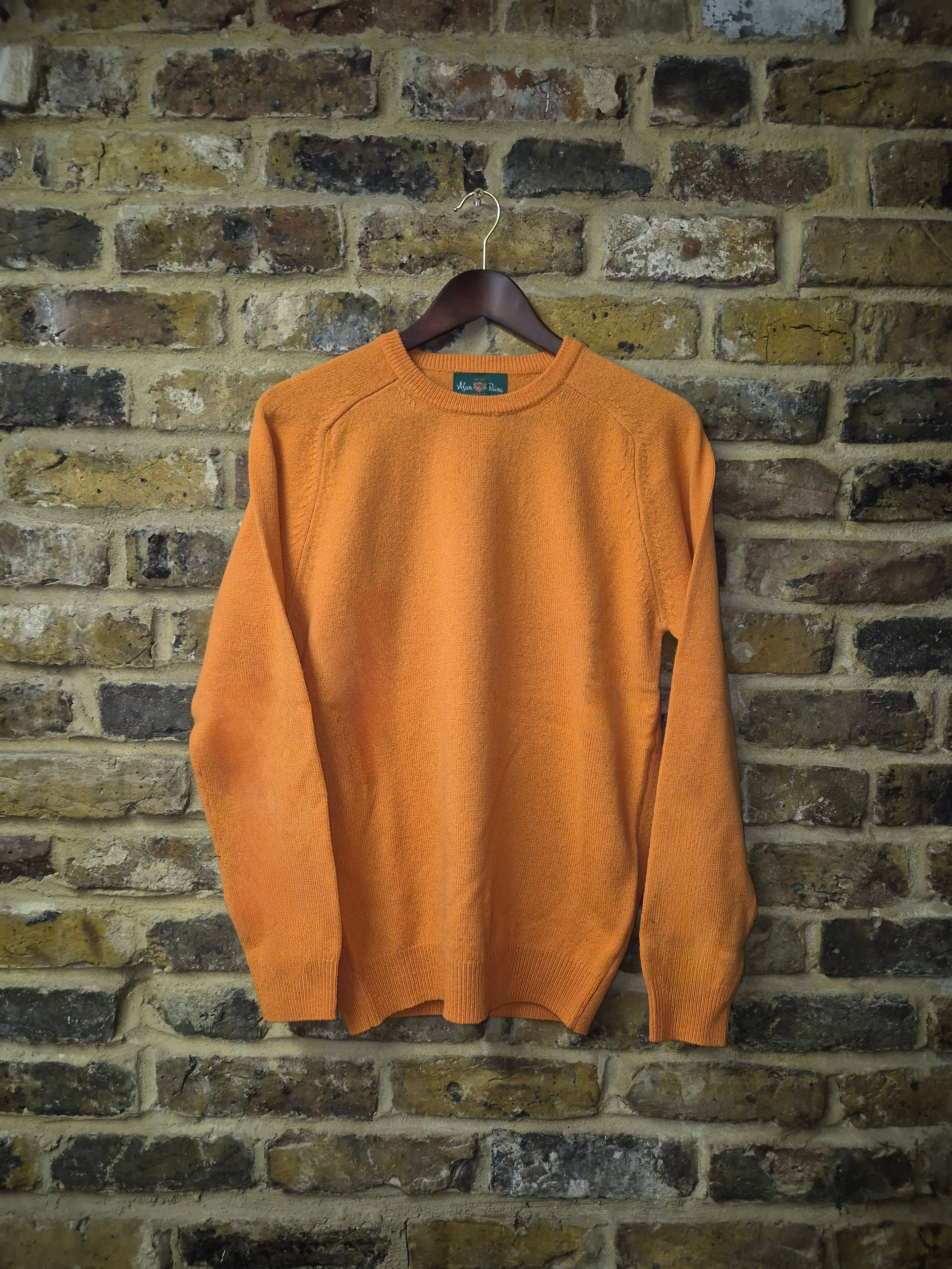 Lenzie Crew Neck Jumper Orange Soda
