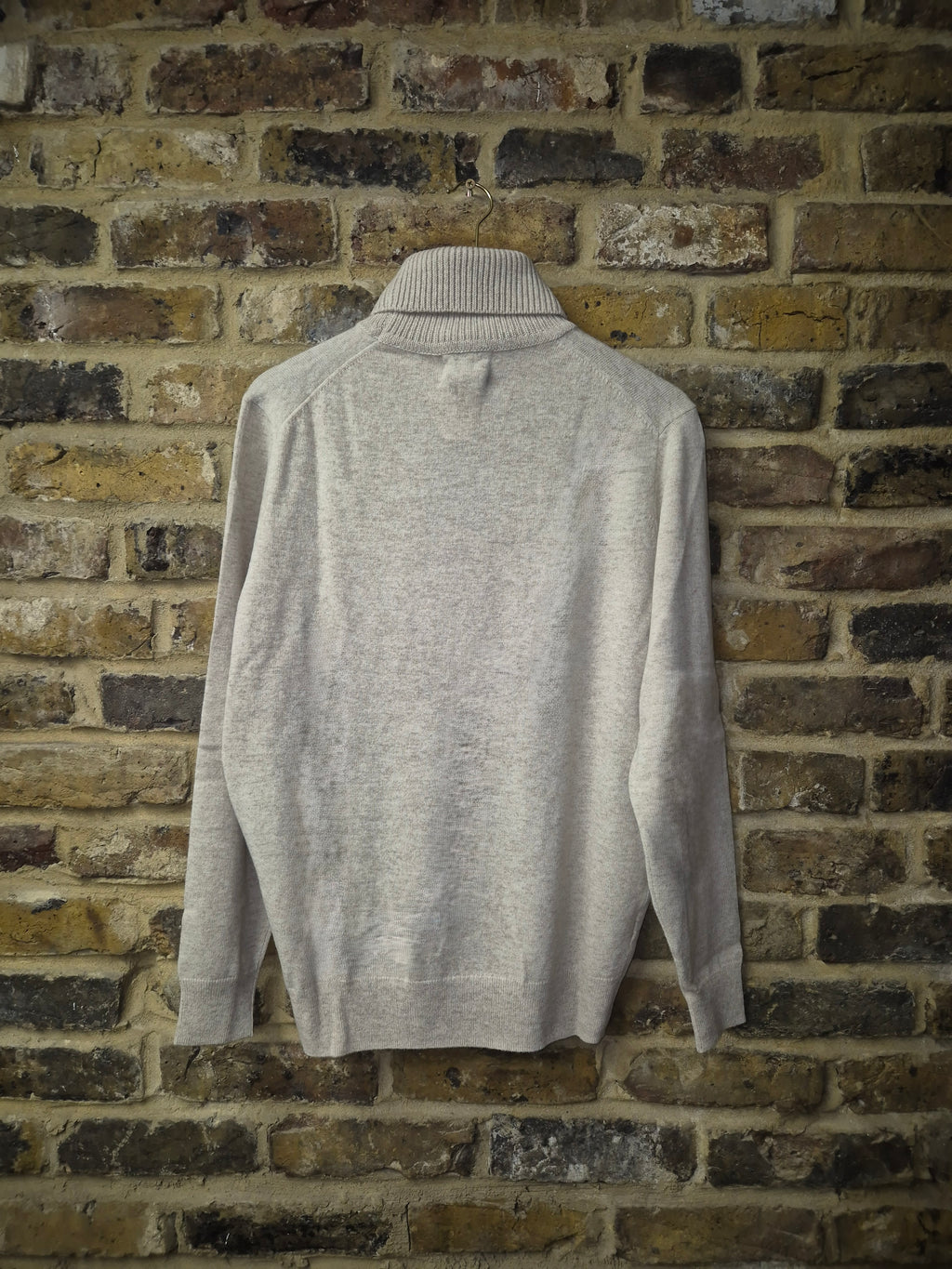 Petersham Long Sleeve Rollneck Jumper Irish Cream