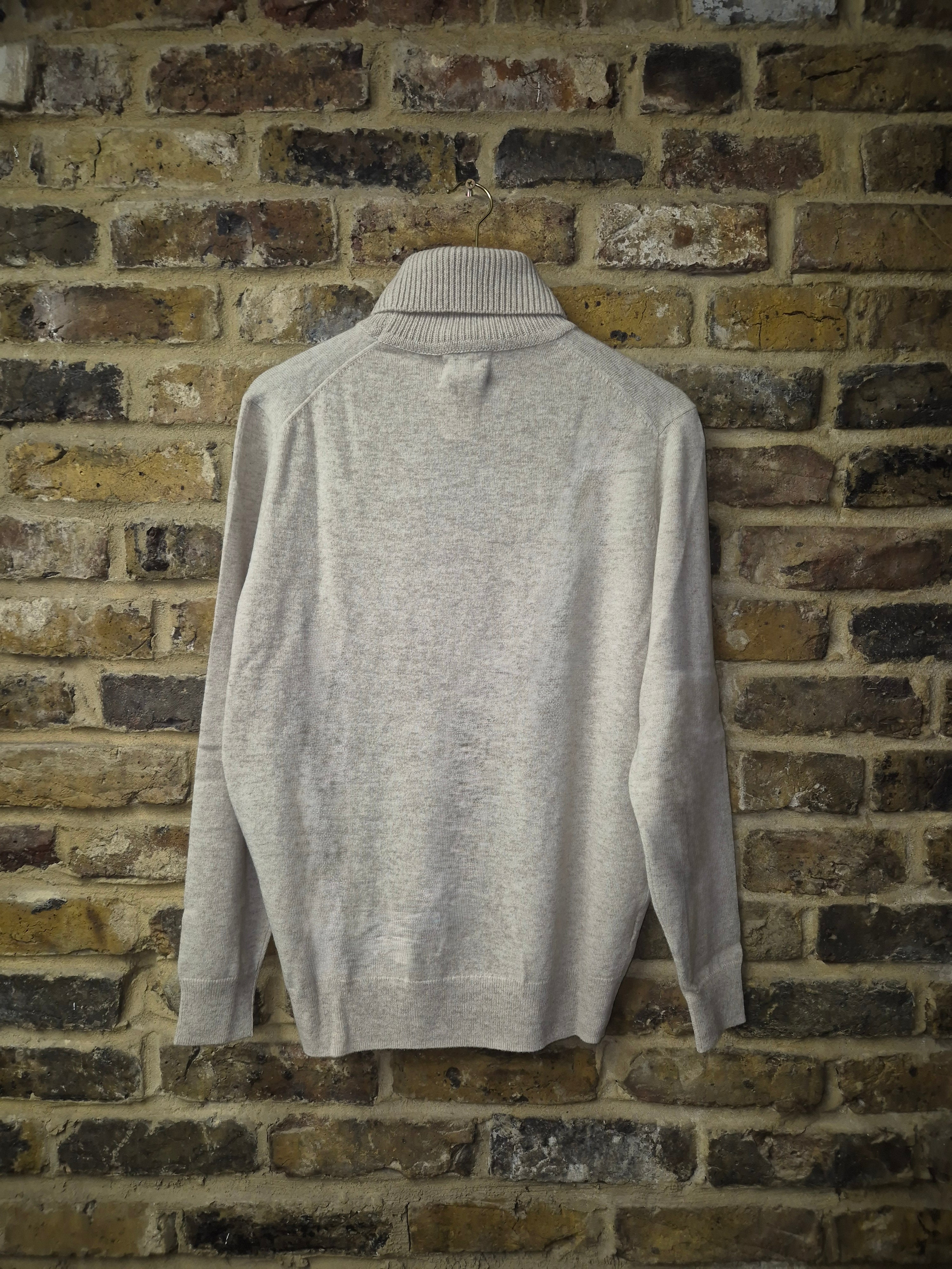 Petersham Long Sleeve Rollneck Jumper Irish Cream