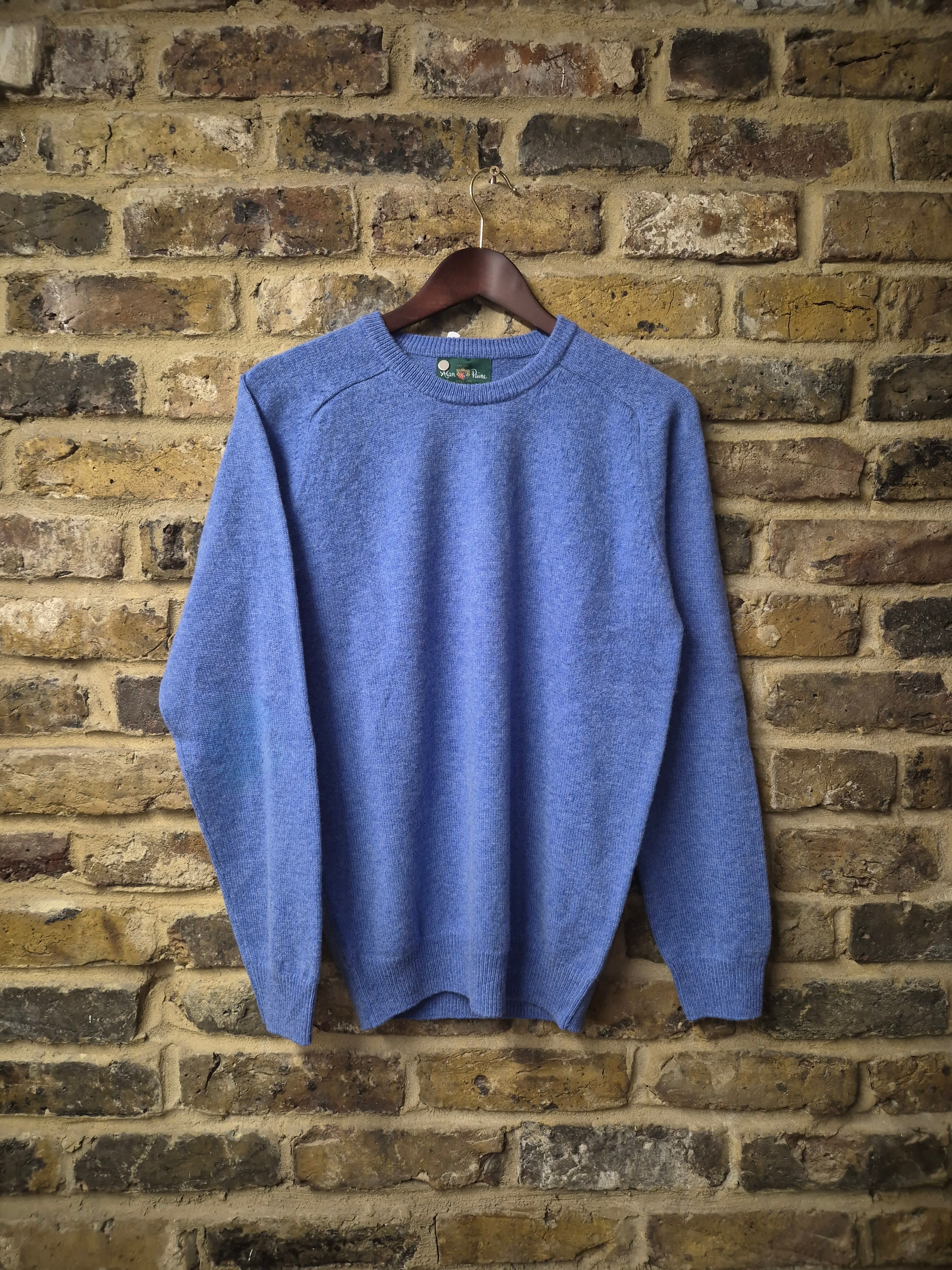 Lenzie Crew Neck Jumper Blue Velvet