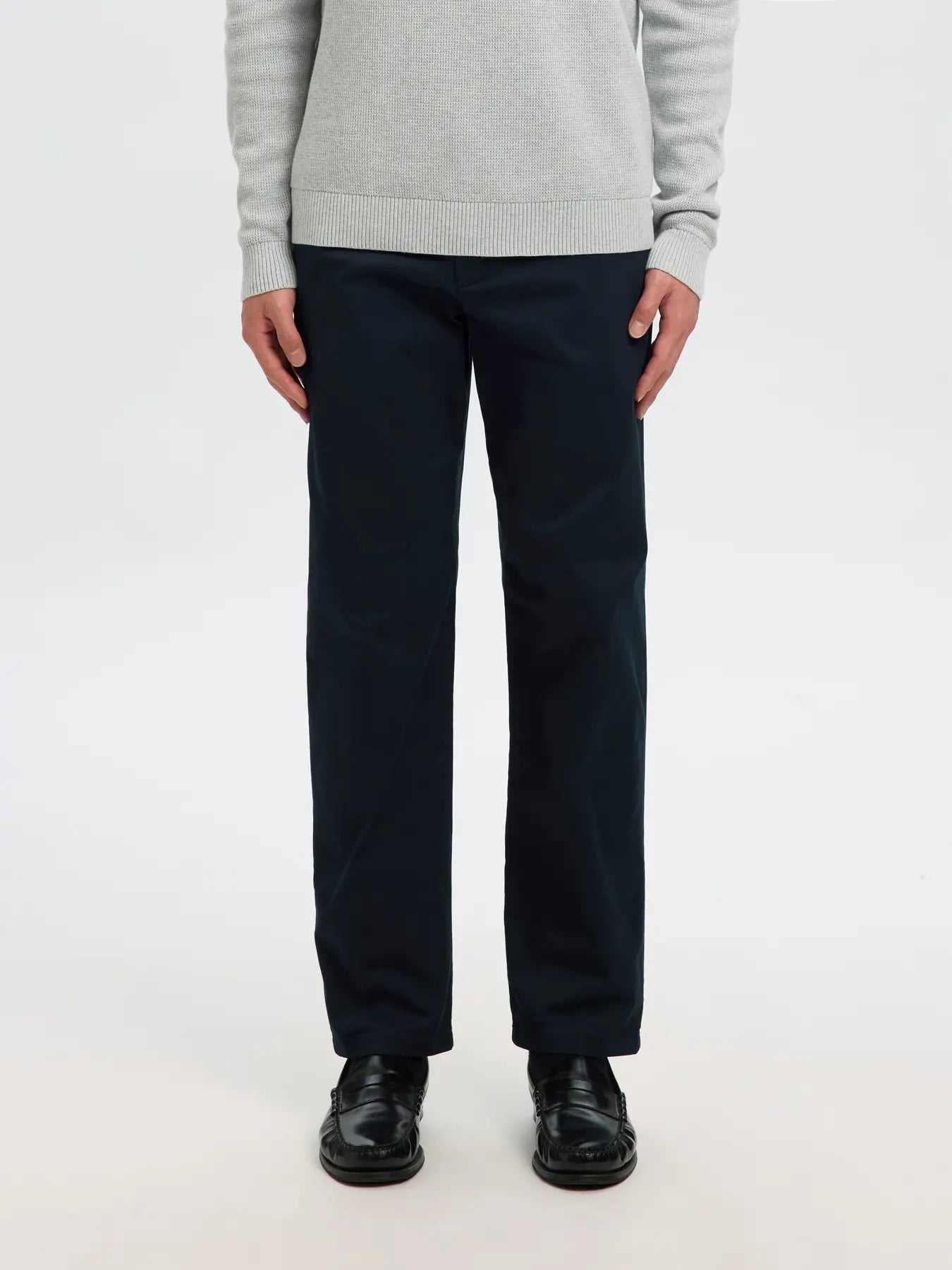 196 Straight New Miles Flex Chinos Dark Sapphire