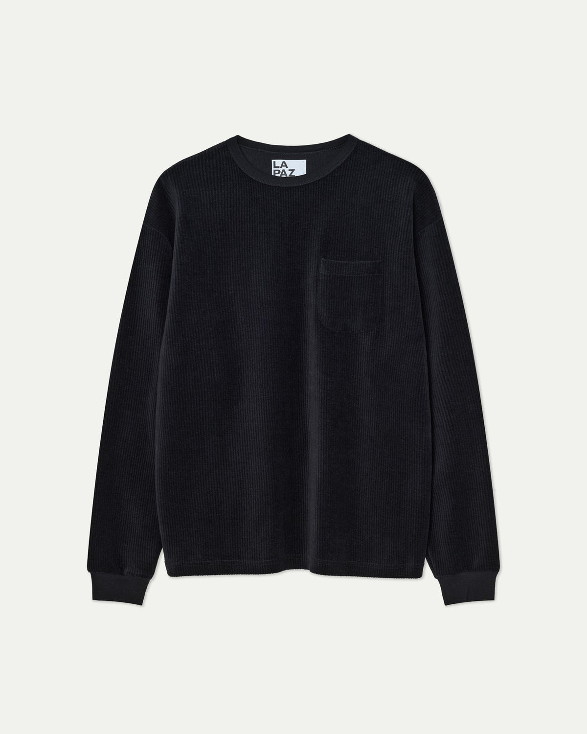 Duarte Longsleeve Pocket T Shirt Black