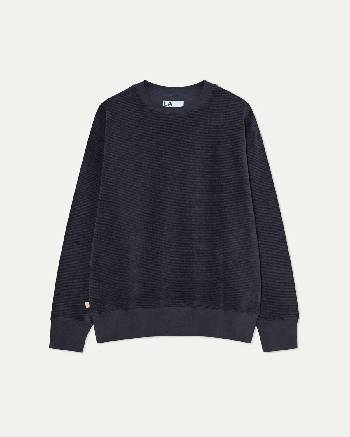 Nobre Classic Ribbed Sweatshirt Dark Navy