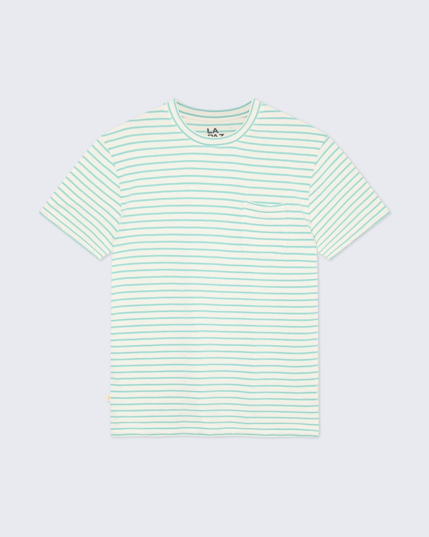 Guerreiro Pocket T Shirt Green Stripes