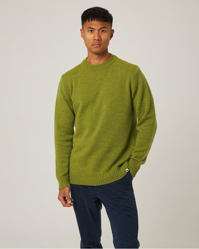 Merino Wool Makers Crew Jumper Campo