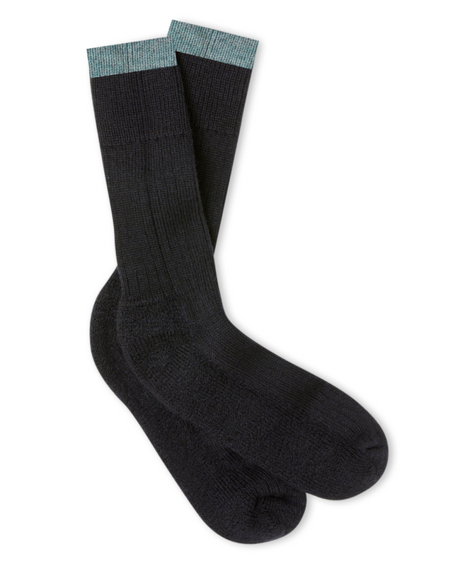 British Wool Boot Socks Navy