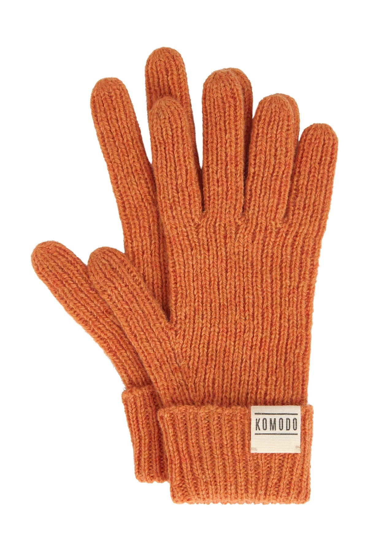 Park Lambswool Gloves Orange