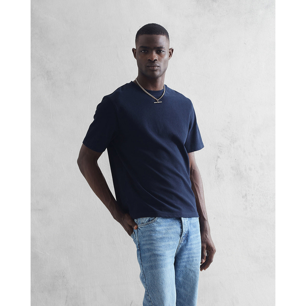 Dean SS Tee Jolt Navy
