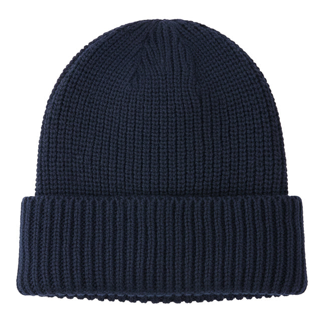 Porter Ribbed Beanie Navy