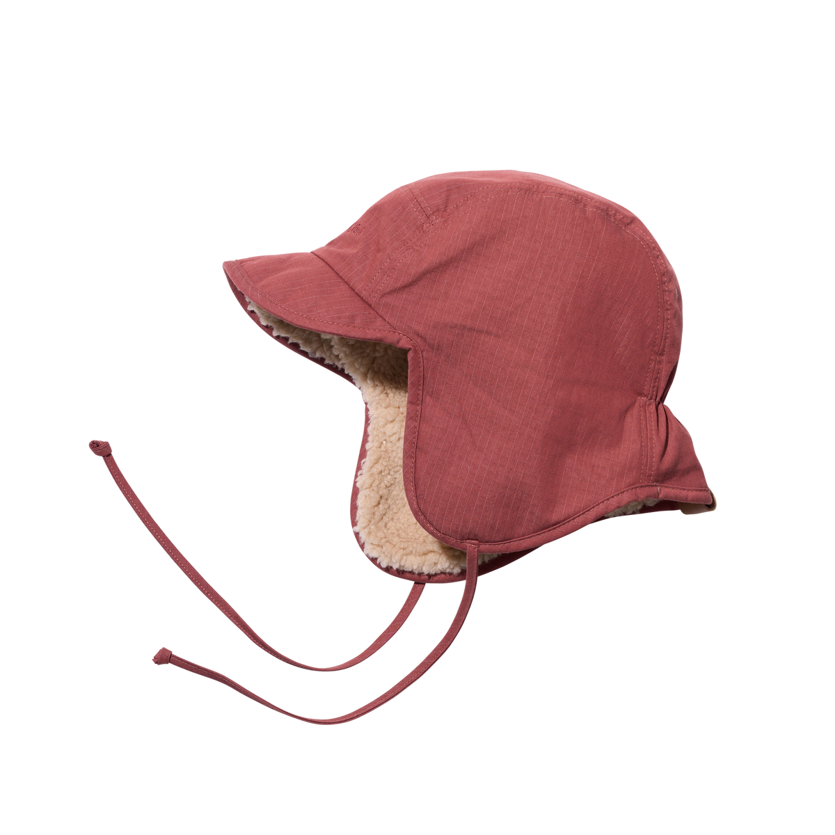Ripstop Reversible Trooper Hat Red