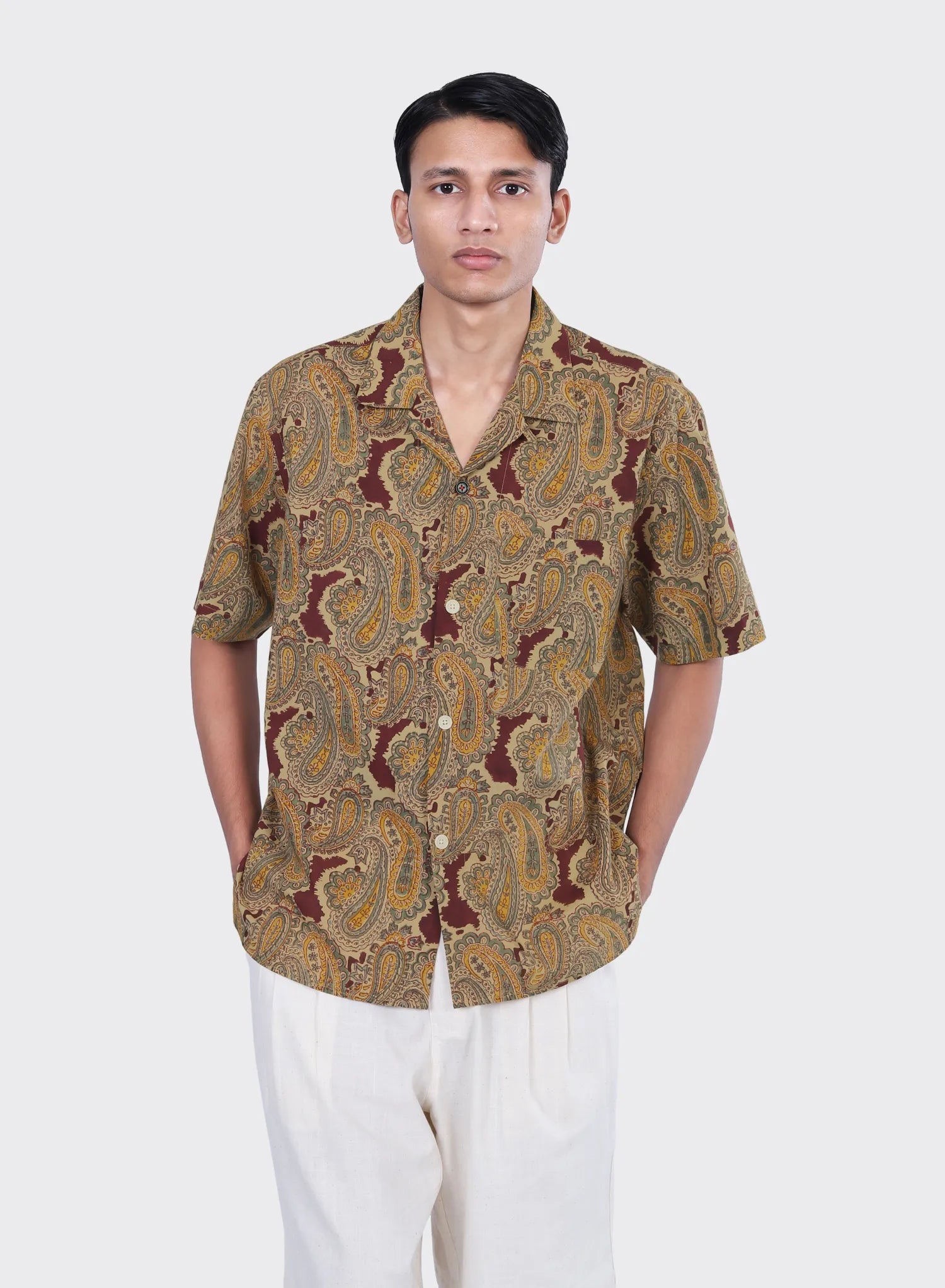 Ronen Blockprint BP136 Shirt