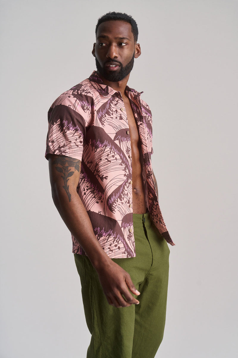 Spindrift Shirt Pink Wave